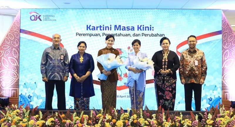 OJK menggelar webinar bertajuk “Kartini Masa Kini: Perempuan, Pengetahuan, dan Perubahan” | humas ojk