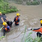 Bocah hanyut di parit ditemukan Tim SAR Gabungan | sar