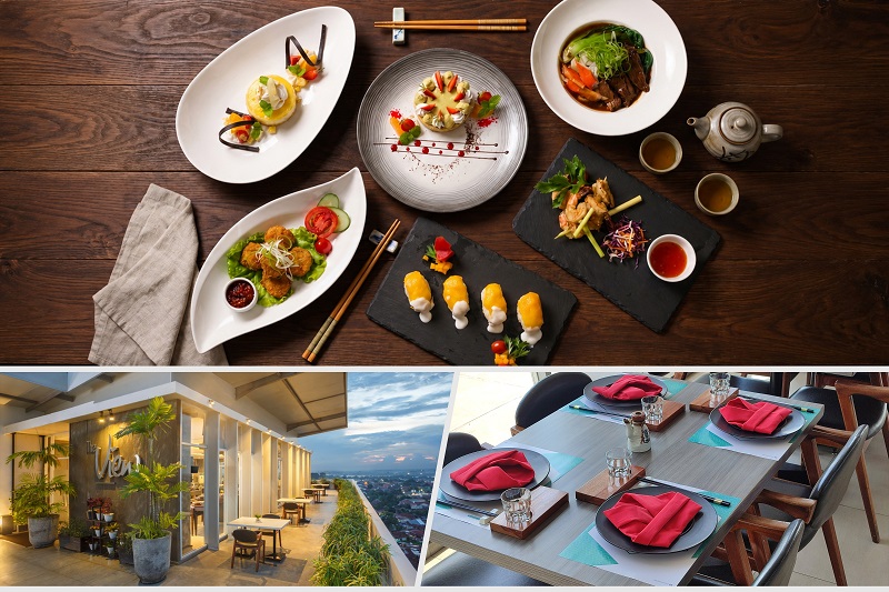 LUME di The View, lantai rooftop Swiss-Belhotel Jambi.
