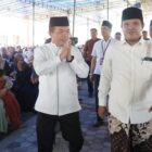 Gubernur Jambi, Al Haris, menghadiri Haul ke-1 Almaghfurlah Abah KH M Rouyani Jamil, dan Haflah Akhirussanah, di Pondok Pesantren Irsyadul Ibad, Kabupaten Batang Hari, Kamis | erit sutredi/kominfo