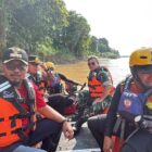 Tim SAR Gabungan mencari seorang pemancing yang diduga tenggelam di Sungai Batanghari | sar