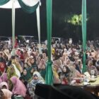 Gubernur Jambi, Al Haris, pada acara Tabligh Akbar dan Haflah Akhirussannah, di Pondok Pesantren Thoriqul Jannah Al Firdaus, Desa Muaro Pijoan, Jambi Luar Kota, Muaro Jambi, Jumat malam | novri