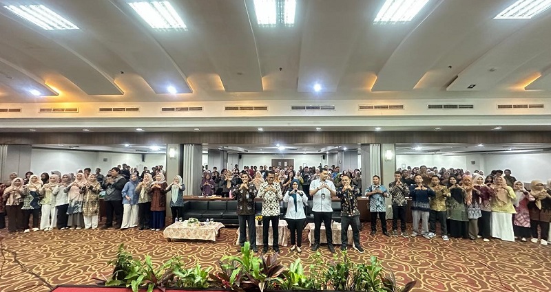 BPS dan BPJS Ketenagakerjaan mengadakan sosialisasi pentingnya perlindungan jaminan sosial bagi para petugas sensus di Kabupaten Muaro Jambi | lc
