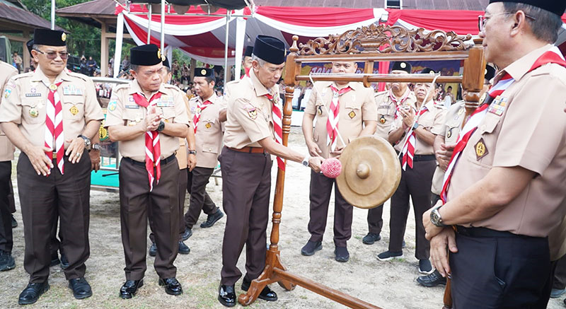 Jambore Daerah Gerakan Pramuka Jambi 2026 di Bumi Perkemahan Abdurrahman Sayoeti – Musa, Sungai Gelam, Kabupaten Muaro Jambi | har