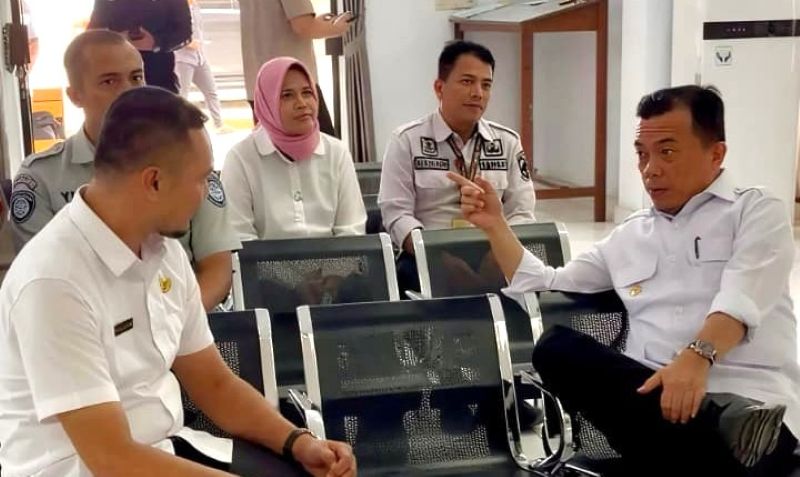 Gubernur Jambi, Al Haris, sidak Kantor Samsat Tebo, Rabu | dki-pj
