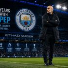Pep Guardiola menjadi arsitek utama di balik era kejayaan Manchester City. Masa depan klub setelah kepergiannya akan menjadi ujian sesungguhnya bagi keberlanjutan dinasti yang telah dibangun | foto : ilustrasi AI